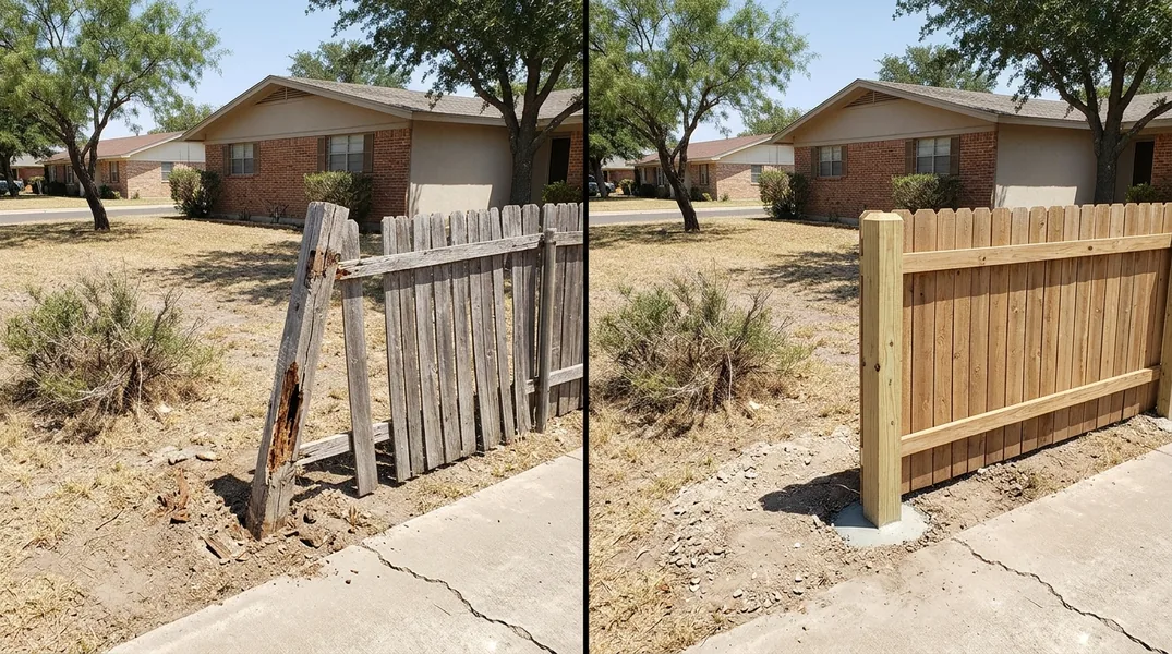 Result fence in Laredo - Laredo Fence