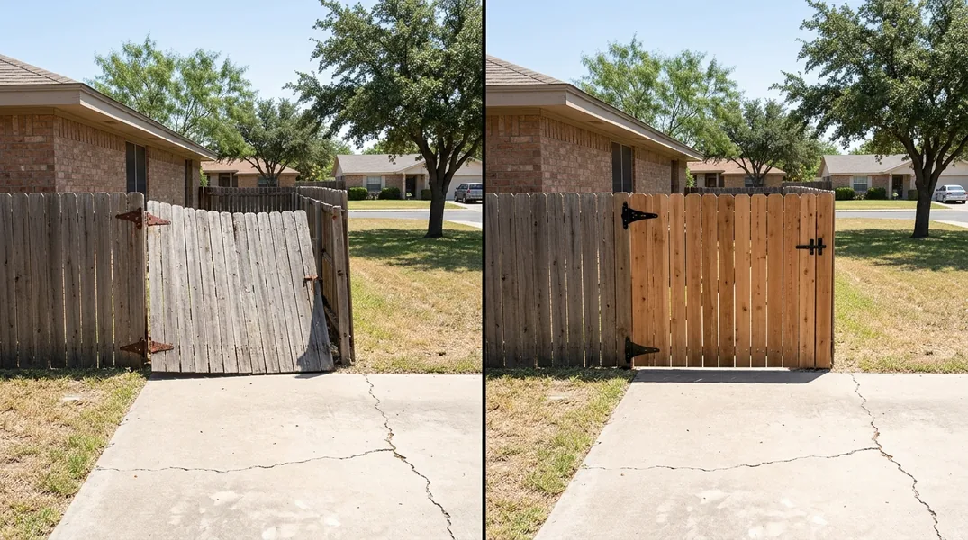 Fence Staining in Laredo: Protecting Cedar From Sun, Heat and Dry Wind
